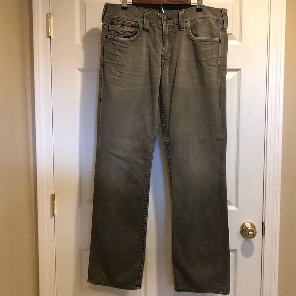 True Religion RICKY gray wash jeans